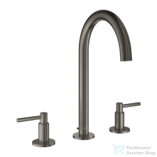 Grohe ATRIO 3 üléses mosdó csaptelep automata leeresztővel,Brushed Hard Graphite 20649AL0 csaptelep
