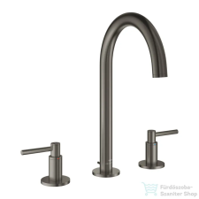 Grohe ATRIO 3 üléses mosdó csaptelep automata leeresztővel,Brushed Hard Graphite 20649AL0 (20649AL0) csaptelep