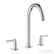 Grohe ATRIO 3 üléses mosdó csaptelep automata leeresztővel,Króm 20649000 csaptelep