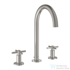 Grohe ATRIO 3 üléses mosdó csaptelep automata leeresztővel,Supersteel 20643DC0 csaptelep