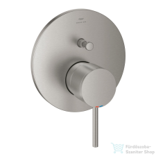 Grohe Atrio falsík alatti kád/zuhany csaptelep,Supersteel 24355DC0 csaptelep