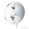 Grohe ATRIO falsík alatti termosztátos kád/zuhany csaptelep,Króm 24358000 (24358000)