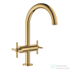 Grohe ATRIO L magasított mosdó csaptelep click-clack leeresztővel,Cool Sunrise 21144GL0 (21144GL0)