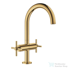 Grohe ATRIO L magasított mosdó csaptelep click-clack leeresztővel,Cool Sunrise 21144GL0 (21144GL0) csaptelep