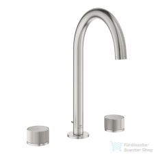 Grohe ATRIO PRIVATE 3 üléses mosdó csaptelep automata leeresztővel,Supersteel 20595DC0 csaptelep