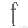 Grohe ATRIO szabadon álló kádtöltő csaptelep zuhanyszettel,alaptest nélkül,Brushed Hard Graphite 25272AL0 (25272AL0)