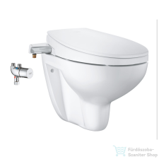 Grohe Bau Ceramic perem nélküli függesztett wc bidés tetővel (manuális),fehér 39652SH0 szaniter