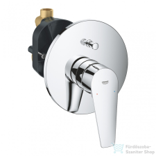 Grohe BauEdge egykaros falsík alatti csaptelep 2 funkciós beépítő testtel, króm 29079001 csaptelep