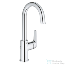 Grohe Bauflow magasított mosdó csaptelep automata leeresztővel,króm 23753000 csaptelep