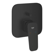 Grohe Beépített Grohe Cubeo zuhanykád keverőcsap matt fekete, beépített test nélkül csaptelep