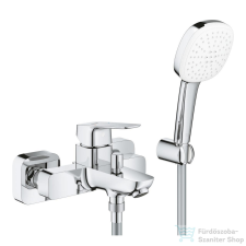 Grohe CUBEO egykaros kádtöltő csaptelep zuhanyszettel,króm 1018140000 csaptelep