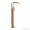 Grohe Essence Egykaros kádtöltő csaptelep 1/2″, padlóra szerelhető, szálcsiszolt rózsaarany 25248DL1 (25248DL1)
