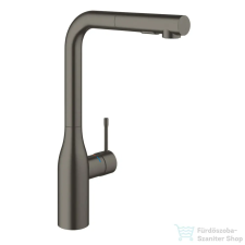 Grohe ESSENCE kihúzható fejes,2 funkciós mosogató csaptelep,Brushed Hard Graphite 30504AL0 (30504AL0) csaptelep