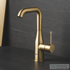 Grohe Essence magasított mosdó csaptelep automata leeresztővel,Brushed Cool Sunrise 32628GN1 (32628GN1) csaptelep