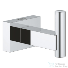 Grohe ESSENTIALS CUBE akasztó,Króm 40511001 fürdőszoba kiegészítő