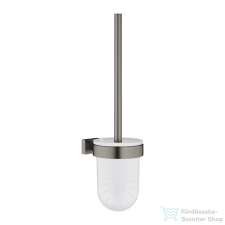 Grohe ESSENTIALS CUBE fali wc kefe tartó,Brushed Hard Graphite 40513AL1 takarító és háztartási eszköz
