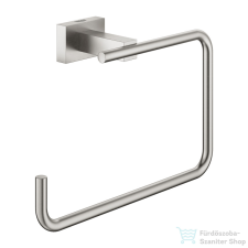 Grohe ESSENTIALS CUBE törölközőtató gyűrű,Supersteel 40510DC1 fürdőszoba kiegészítő