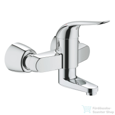 Grohe EUROECO SPECIAL fali mosdó csaptelep leeresztő nélkül,Króm 32768000 csaptelep