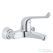 Grohe EUROECO SPECIAL orvosi karos fali mosdó csaptelep leeresztő nélkül,Króm 32795000 csaptelep