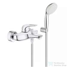 Grohe Eurostyle fali kádcsaptelep, zuhanyszettel, króm 3359230A csaptelep