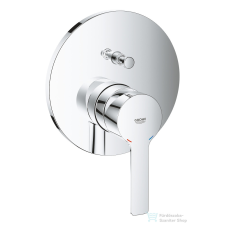 Grohe Lineare egykaros falba épített zuhanycsaptelep, 2 fogyasztóhoz, króm 24064001 csaptelep