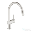 Grohe MINTA EGYKAROS MOSOGATÓCSAP 1/2? matt szuperacél 32918DC0 (32918DC0)