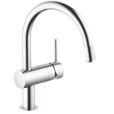 Grohe Minta mosogatócsaptelep nagyívű kif.,kihúzh.gy.,superst. (32918DC0) fürdőkellék