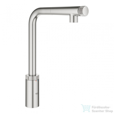 Grohe MINTA SMARTCONTROL MOSOGATÓ CSAPTELEP SMARTCONTROL VEZÉRLÉSSEL matt szuperacél 31613DC0 csaptelep