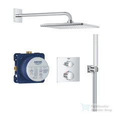 Grohe PRECISION THERMOSTAT falsík alatti termosztátos zuhanyrendszer alaptesttel,króm 34881000 csaptelep