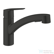 Grohe Quickfix START 2 funkciós mosogató csaptelep,matt fekete 303072431 csaptelep