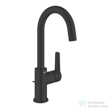 Grohe QuickFix START L mosdó csaptelep automata leeresztővel,matt fekete 242032432 csaptelep