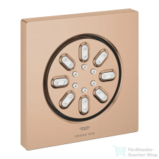 Grohe Rainshower Aqua oldalfúvóka/testzuhany, 2 féle vízsugárral,Brushed Warm Sunset 26802DL0 (26802DL0) csaptelep