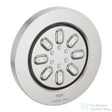 Grohe Rainshower Aqua oldalfúvóka/testzuhany, 2 féle vízsugárral,Supersteel 26801DC0 csaptelep