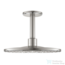 Grohe Rainshower Smartactive 310 2 funkciós mennyezeti fejzuhany zuhanykarral,Supersteel 26477DC0 csaptelep