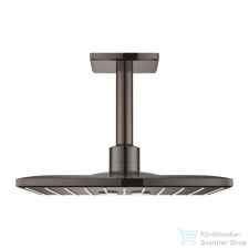 Grohe Rainshower Smartactive 310 Cube 2 funkciós mennyezeti fejzuhany zuhanykarral,Hard Graphite 26481A00 csaptelep
