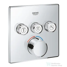 Grohe SmartControl falsík alatti csaptelep 3 fogyasztóhoz, króm 29149000 (29149000) csaptelep