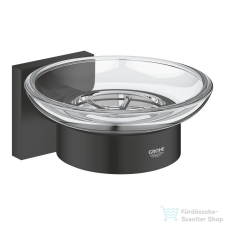 Grohe START CUBE fali szappantartó,matt fekete 410962430 fürdőszoba kiegészítő