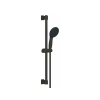 Grohe Vitalio Start 110 matte black Sines zuhanyszett 2 spray (Rain, Jet)