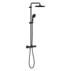 Grohe Vitalio Start System 250 Termosztátos zuhanyrendszer fej- és kézizuhannyal matt fekete 266772431