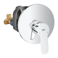 Grohe Zuhany csaptelep szett falsík alatti, BauEdge króm, Grohe-29078000 csaptelep