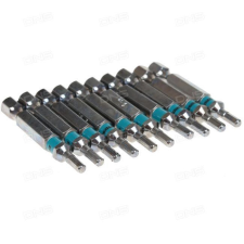 GROSS HEX3x50mm 10db professional bit S2 acél bitfej készlet