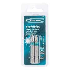 GROSS PH1x50mm 2db professional bit S2 acél bitfej készlet