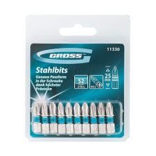 GROSS PH2x25mm 10db professional bitkészlet bitfej készlet
