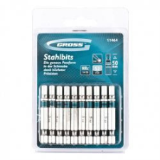 GROSS TORX 20x50mm 10db professional bit S2 acél bitfej készlet
