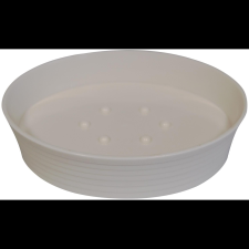 Grund TOWER Szappantartó, 12×8,5×3,5 cm, fehér (z22200301) fürdőszoba kiegészítő