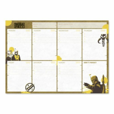 GrupoErik Star Wars Boba Fett könyve asztali heti tervező ajándéktárgy