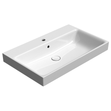 Gsi NUBES kerámiamosdó, 80x50cm, rektifikált, fehér ExtraGlaze fürdőkellék
