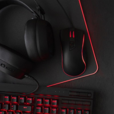 GSMLIVE Gamer egérpad LED RGB világítással, fekete, 800 X 300 X 3mm asztali számítógép kellék