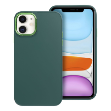GSMLIVE iPhone 11 (6.1") hátlap tok, TPU tok, zöld, Frame tok és táska