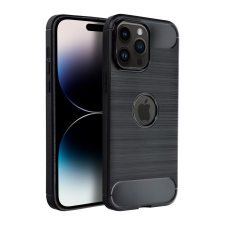 GSMLIVE iPhone 14 (6,1&quot;) szilikon tok, fekete, kivágott, Carbon fiber tok és táska